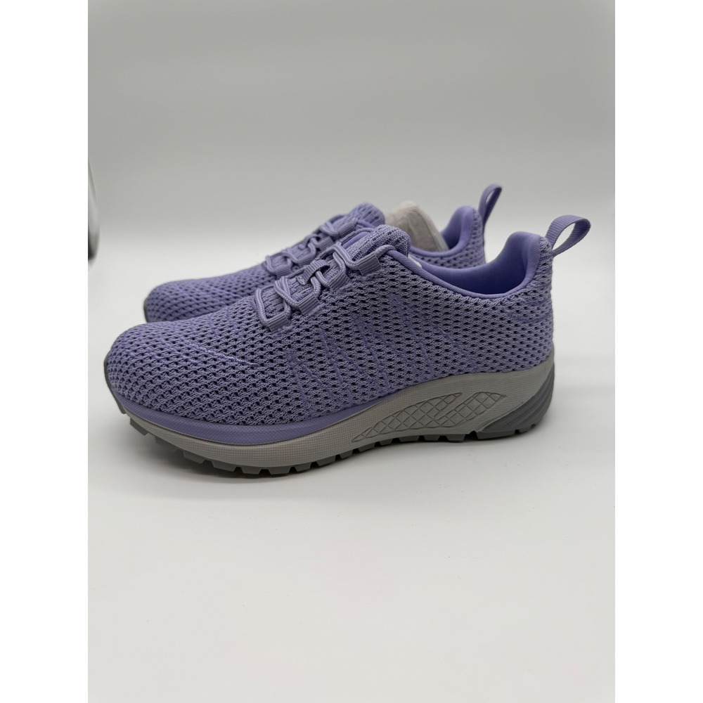 Propet Tour Knit Lavender Purple Mesh Walking Sneakers WAA112M Womens 5 Wide